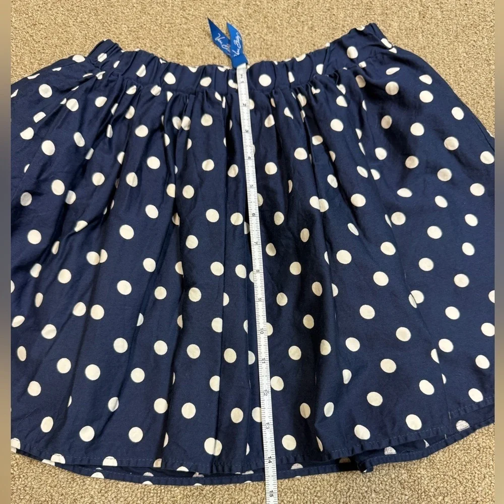 ⚡️3/$20⚡️Children's Place: Girls Navy Blue / White Polka Dot Skirt, M (7 / 8)